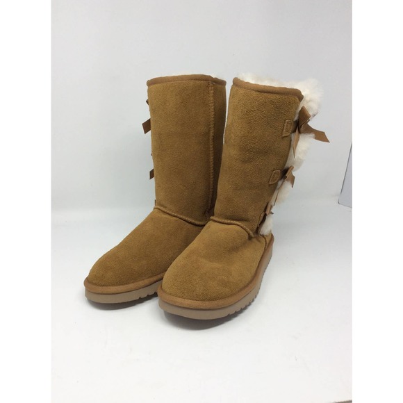 NWOT Koolaburra Camel Mid calf boots faux fur lined in Women size 6 - Picture 7 of 10